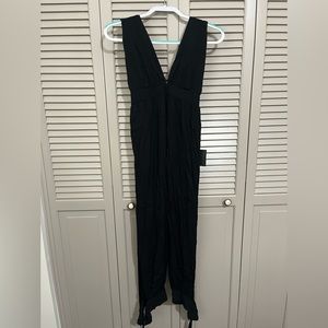 Lulu’s Black Lolinda Halter Jumpsuit
